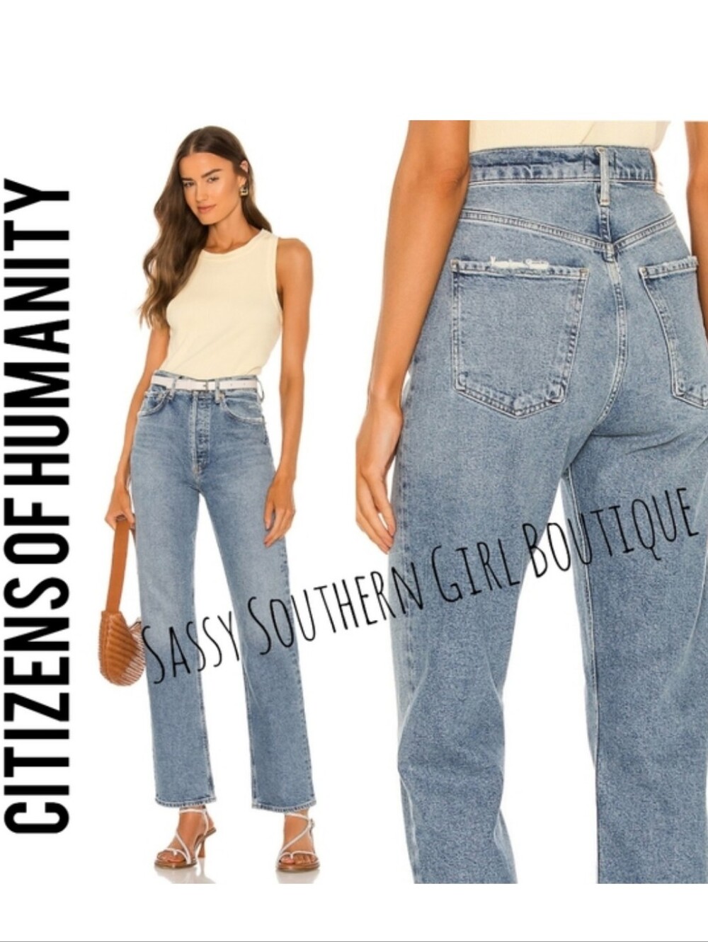 🆕⭐ CITIZENS of Humanity Eva blue jeans